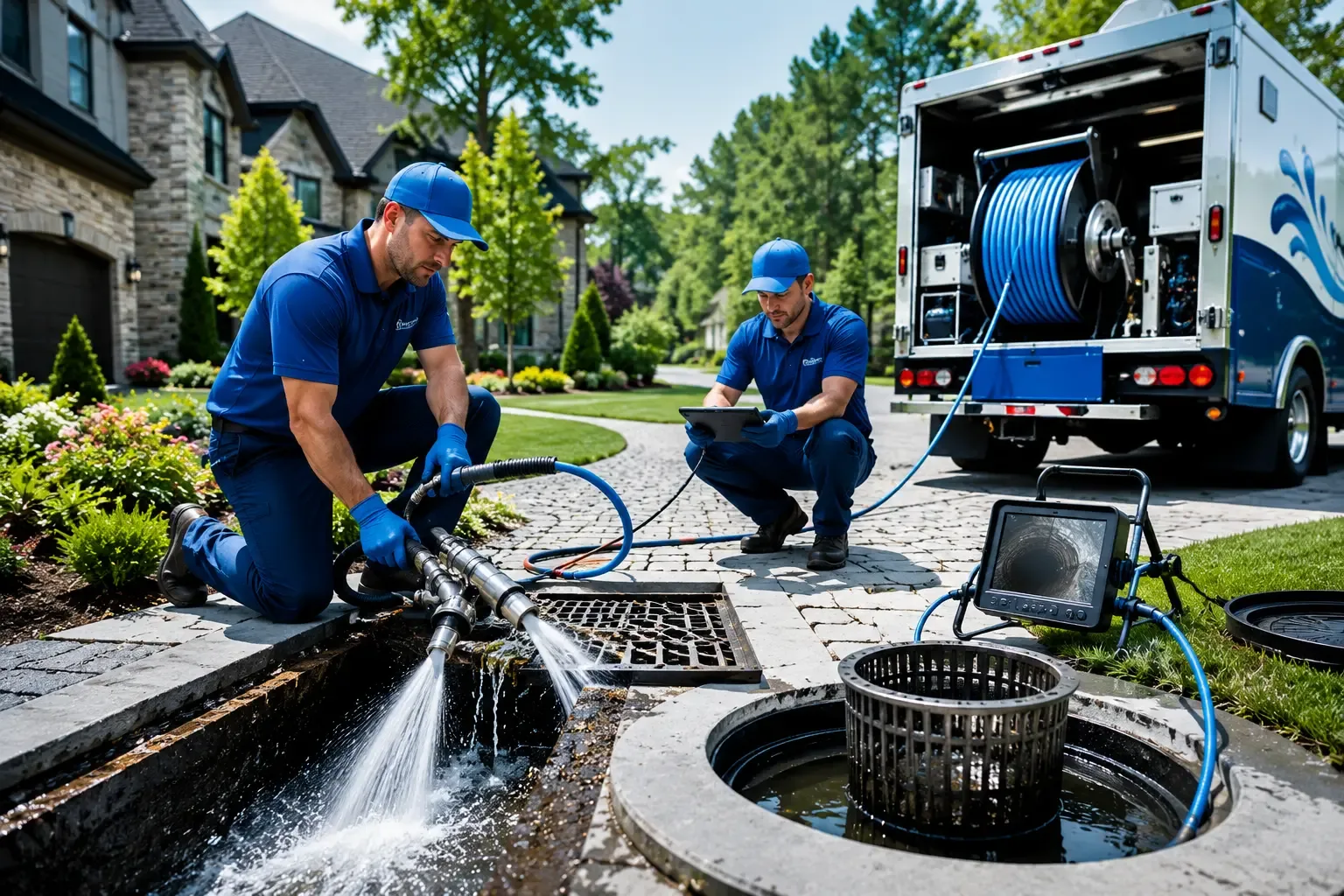 Local outdoor drain cleaning professionals in Pierson, MI